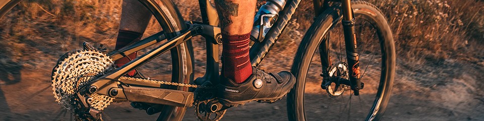 What shoes should online i wear mountain biking